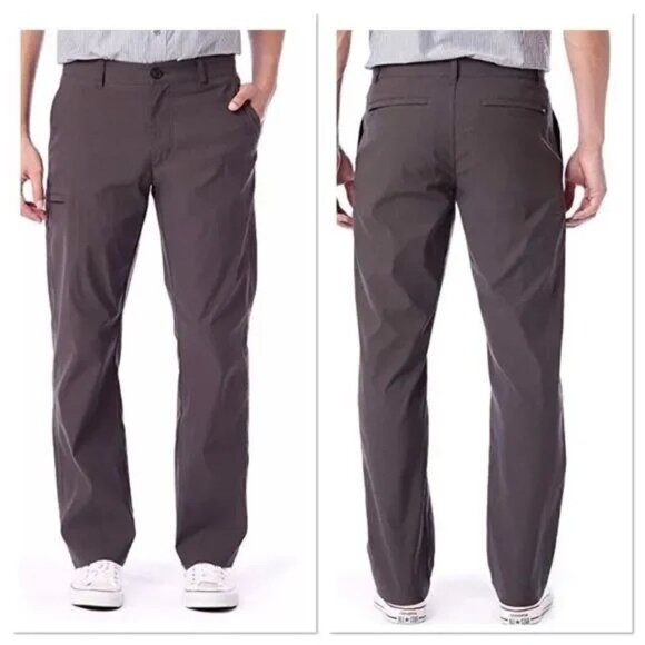 UNIONBAY Other - Men's Union Bay Active Gray Nylon Pants 34x32 NWOT